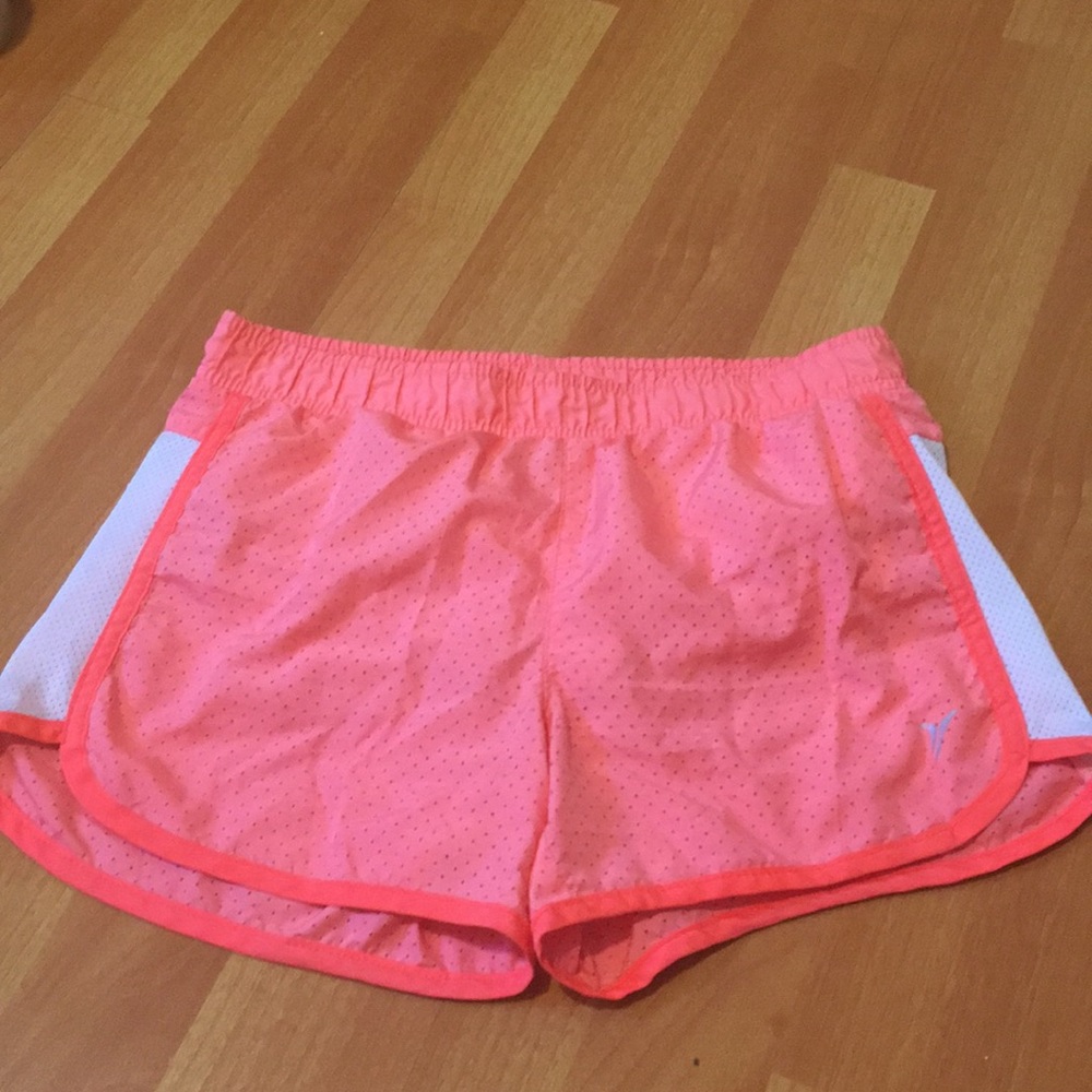 Girls Active Wear Bright Pink Shorts
